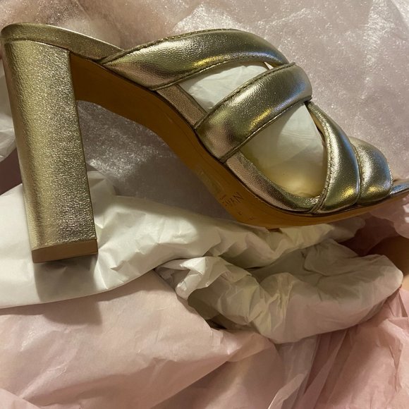 ALEXANDRE BIRMAN Camille Leather Mule Sandals - Picture 2 of 8